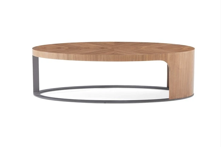 Hotel Public Area Bedroom Round Coffee Table Villa Apartment Living Room Oval Coffee Table